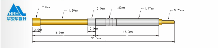PH-3M3、 PH系列探針、探針尺寸、測(cè)試探針圖片、三尖探針圖片、頂針圖片、彈簧探針圖片