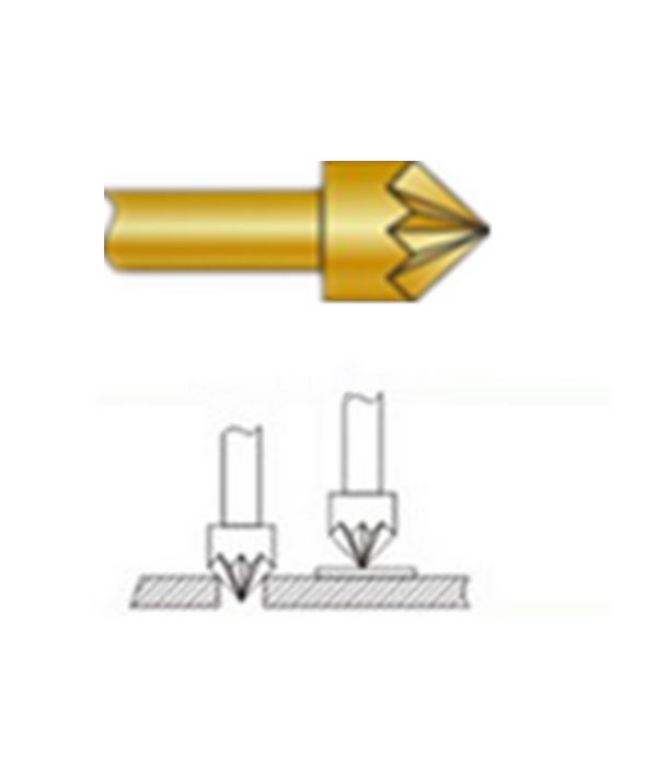 星型頭探針、探針用法圖、探針原理圖、測試探針圖片