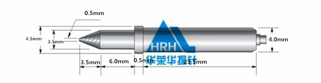 GP-11S、定位針、探針外徑為4.5mm ，長度為35.5mm、ICT測試針、功能夾具定位針、測試針、五金配件