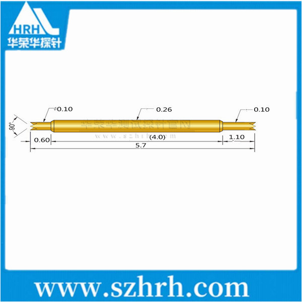 026-UU-5.7L，華榮華雙頭測試探針廠家