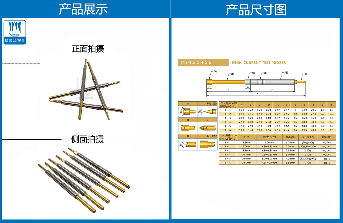 PH系列探針